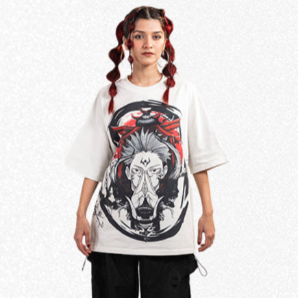 Cursed Technique Oversized Heavyweight Tee